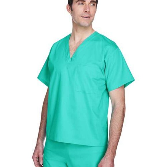 NEW! Harriton L Unisex Scrub Top - with Tags ( 3255 - Picture 2 of 5